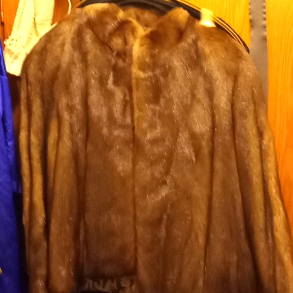 Genuine Mink Fur jacket